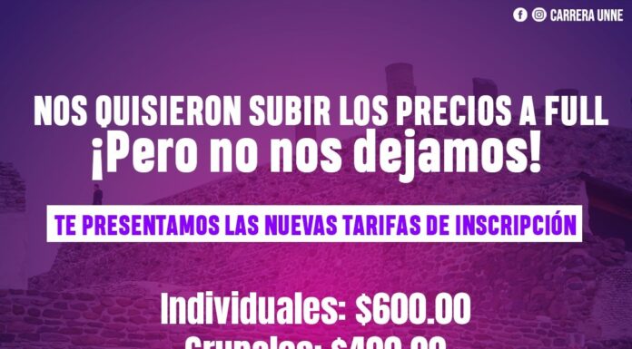 Inscríbete a la Gran Carrera UNNE 11