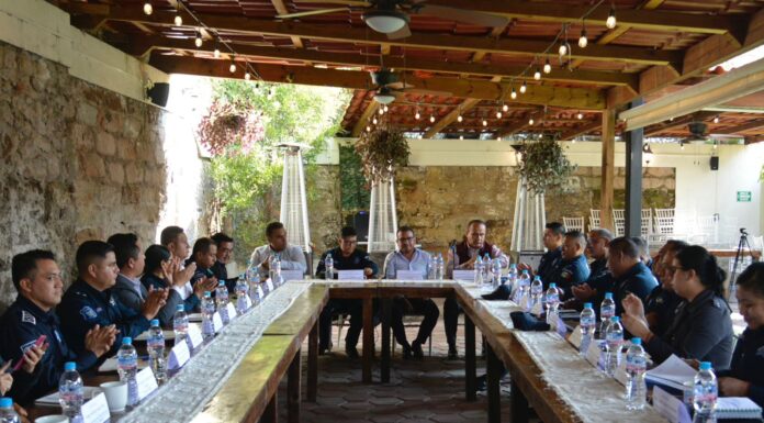 En Ixmiquilpan, acuerdan coordinación y cooperación policías municipales de la región