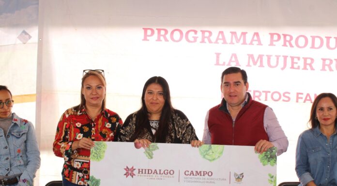 “Mujer Rural, Huertos Familiares”SADERH beneficia a mujeres de Zapotlán de Juárez