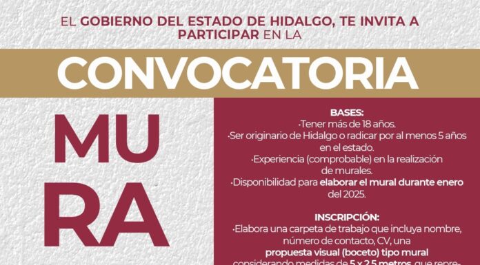 Participa en la convocatoria “Muralismo 2024”