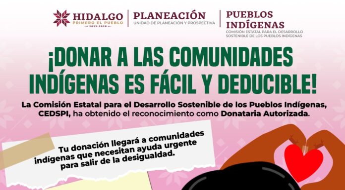 ¡Dona a las Comunidades Indígenas!