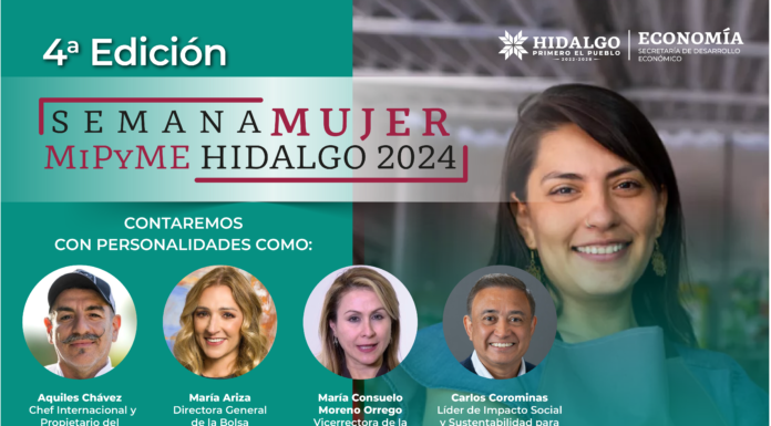 Invita SEDECO a la Semana Mujer MiPyME 2024