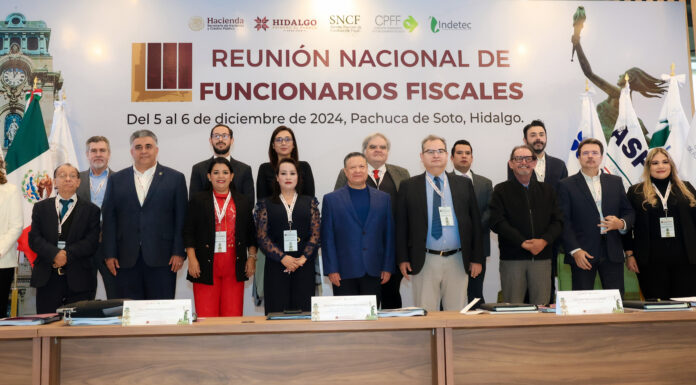Hidalgo, sede de reunión para fortalecer el federalismo hacendario