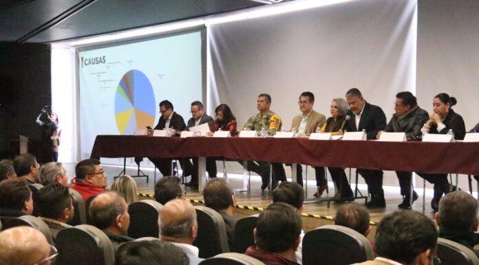 Realizan Segunda Sesión Ordinaria del Consejo Estatal de Protección Civil en Hidalgo