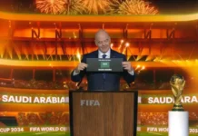 Arabia Saudita será la sede de la Copa Mundial de la FIFA 2034