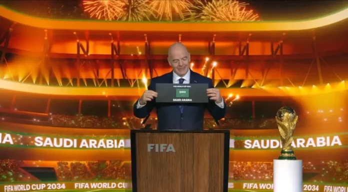 Arabia Saudita será la sede de la Copa Mundial de la FIFA 2034