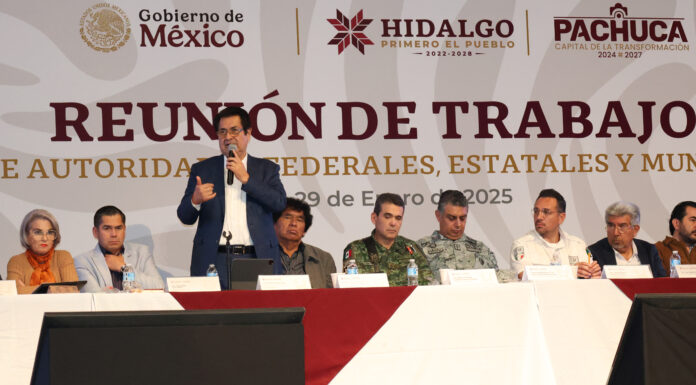 Autoridades de los tres niveles de gobierno atienden la repatriación digna de hidalguenses