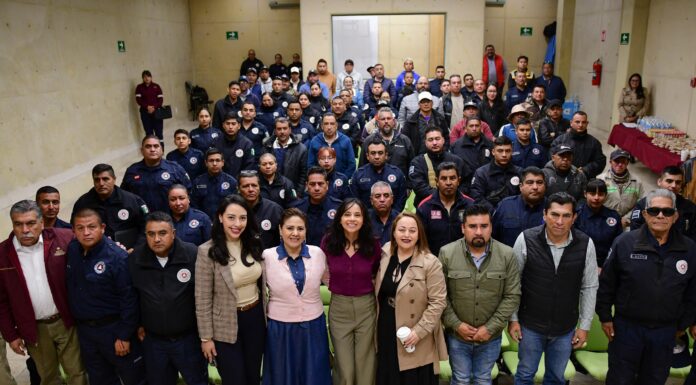 SEMARNATH capacita a personal operativo de Tizayuca para la atención de incendios forestales