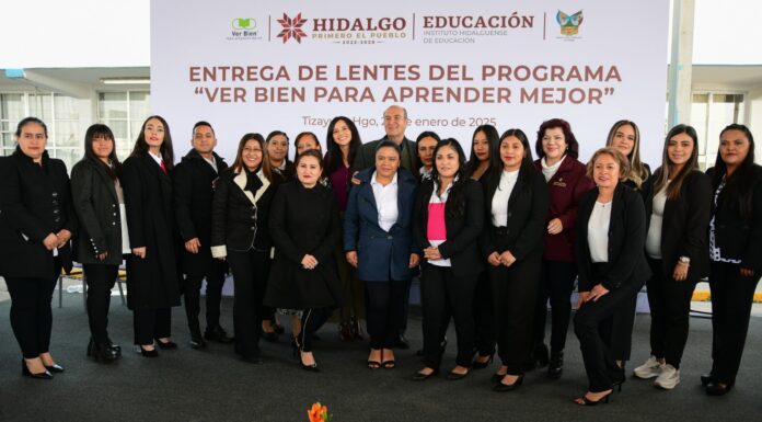 “Ver bien para aprender mejor”, llega a Tizayuca para beneficiar a más de 5 mil alumnos con lentes graduados