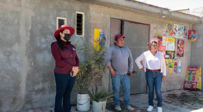 AMPLÍA CLAUDIA SANDOVAL PROYECTO DE PAVIMENTACIÓN EN TLAMACO Y SUPERVISA OBRAS EN ATITALAQUIA