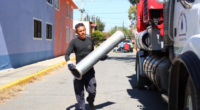 CAAMTH rehabilita camiones vactor y fortalece mantenimiento del alcantarillado