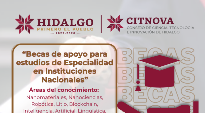 Destinan 35 millones de pesos para la profesionalización de estudiantes hidalguenses
