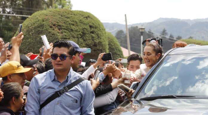 Sheinbaum inaugura la Real-Huasca y agradece a AMLO en Hidalgo