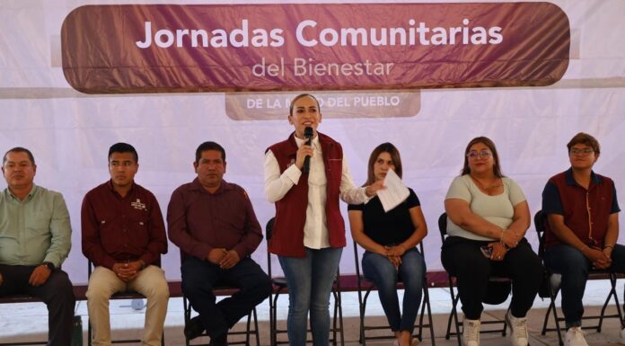 Arrancan en Cantera de Villagrán las Jornadas Comunitarias del Bienestar: servicios, techumbre escolar y cercanía ciudadana