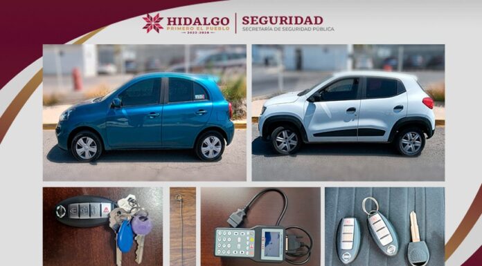 SSPH captura a “Los Peñafiel” banda dedicada al robo de vehículos en Hidalgo y Estado de México