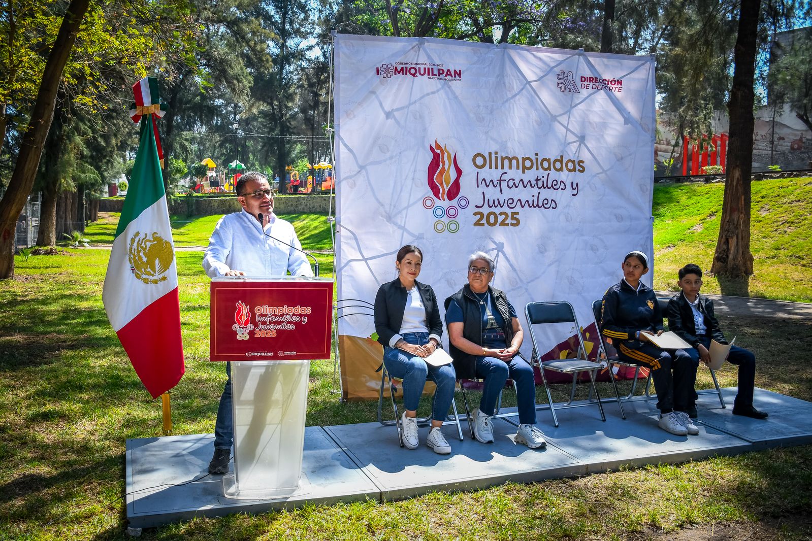 Alcalde de Ixmiquilpan presenta las Olimpiadas Infantiles y Juveniles ...