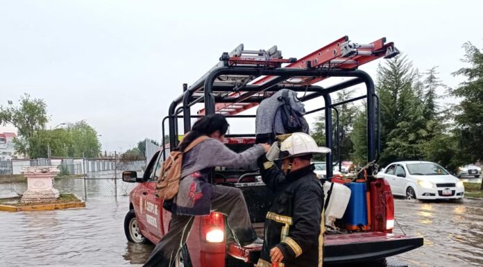 Despliega SSPH operativo de auxilio por lluvias intensas en Hidalgo