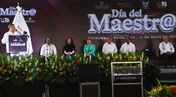 Gobierno de Hidalgo reconoce labor docente