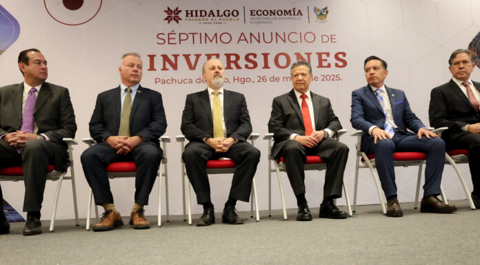 Hidalgo consolida inversión de más de 117 mil millones de pesos