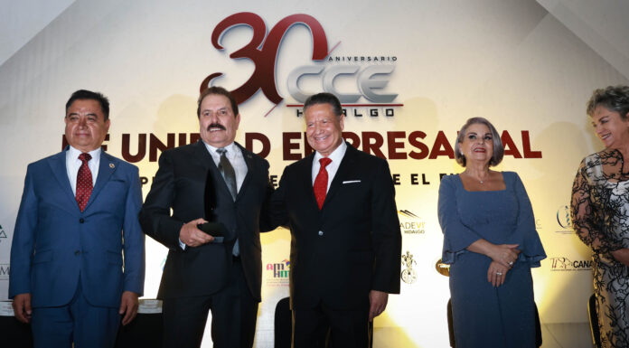 Empresarias y empresarios, elementos fundamentales en la transformación de Hidalgo: Julio Menchaca