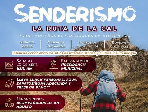 Continúan las Experiencias de Senderismo en Atotonilco de Tula