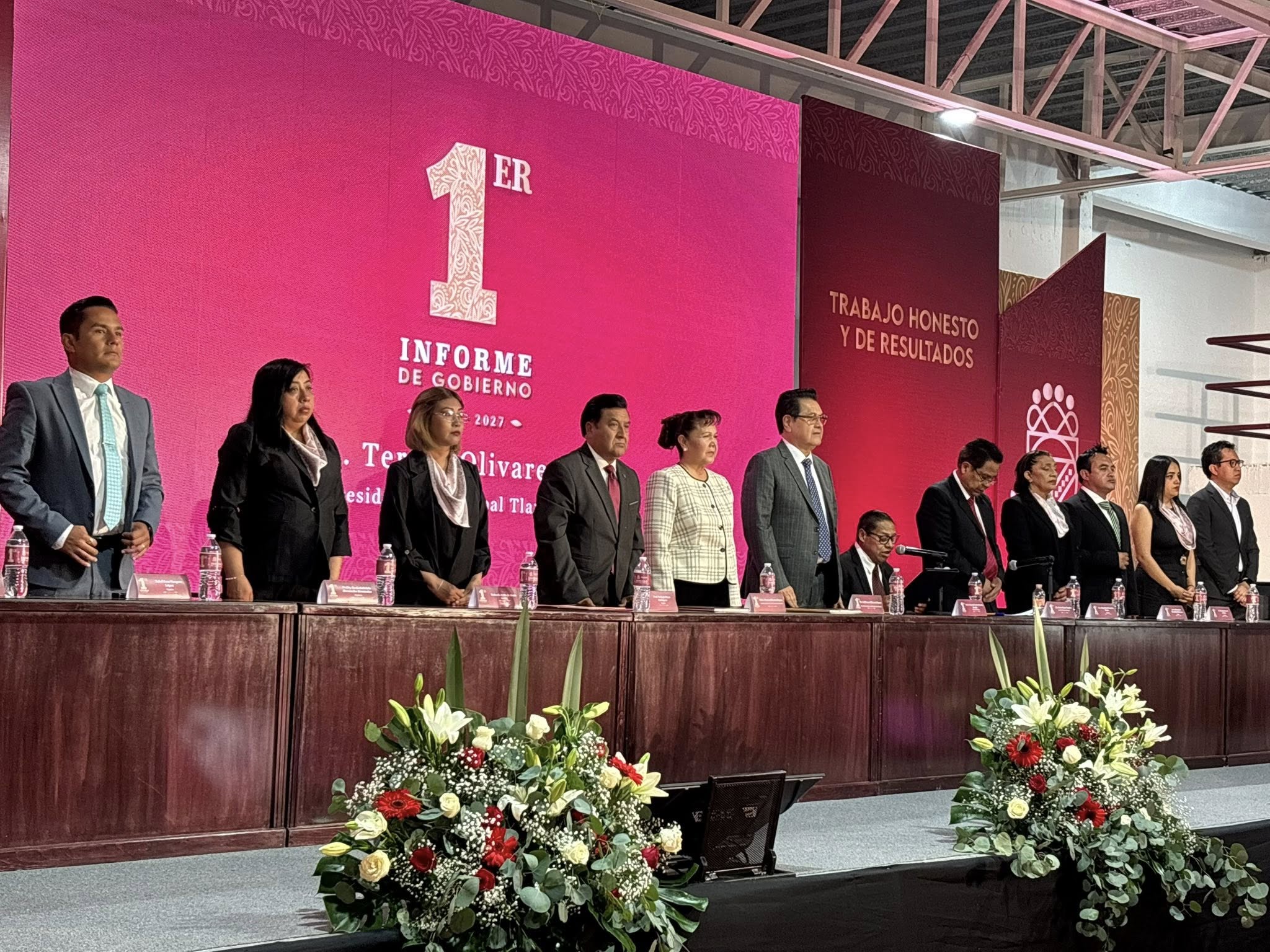 La Maestra Teresa Olivares Reyna Rinde Su Primer Informe De Gobierno En ...