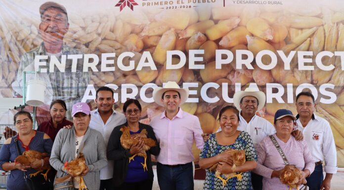 Hidalgo impulsa el bienestar de familias campesinas con apoyos agropecuarios en Ixmiquilpan