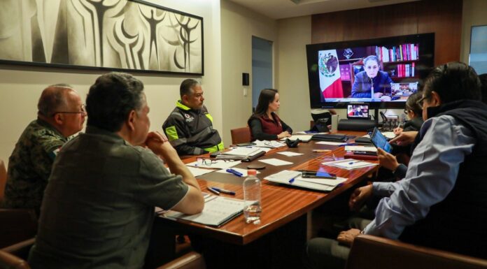 Nuevamente se reúne Julio Menchaca con la Presidenta Claudia Sheinbaum, emprenden acciones inmediatas para atender a afectados por lluvias