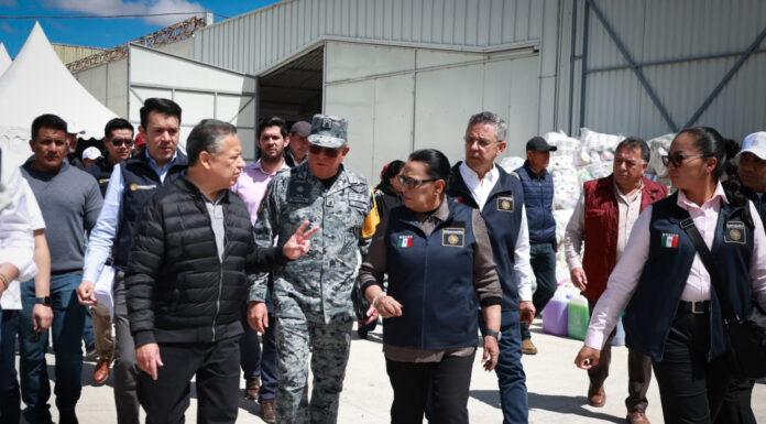 Rosa Icela Rodríguez y Julio Menchaca, a nombre del Gobierno de México y del Gobierno de Hidalgo, redoblan esfuerzos por las familias hidalguenses