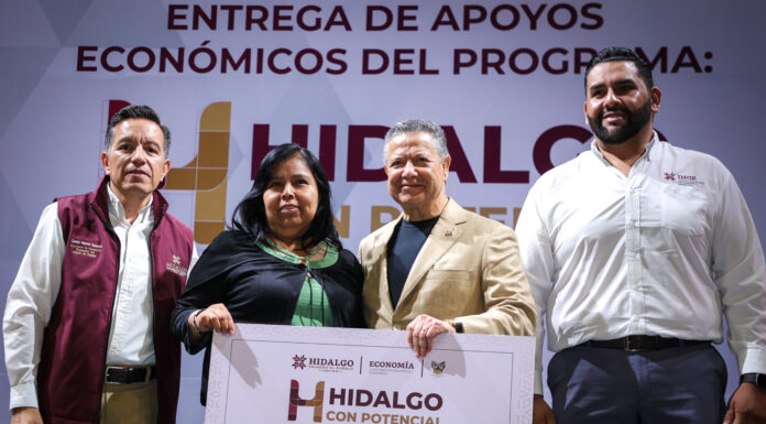 Julio Menchaca fortalece a mipymes hidalguenses