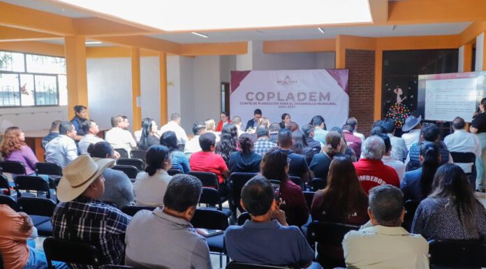 Atitalaquia impulsa el desarrollo municipal y la Agenda Verde en sesión del COPLADEM