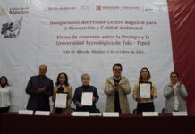 Se inaugura en Tula Centro Regional para la Prevención y Calidad Ambiental
