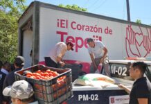Nuevamente se manifiesta la solidaridad de Tepeji del Río con las familias de la Sierra Hidalguense