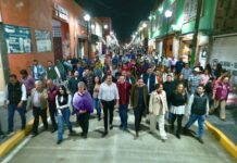 Inaugura el presidente Cristhian Martínez la calle Moctezuma y Heroico Colegio Militar, una obra que transforma el corazón de Tula