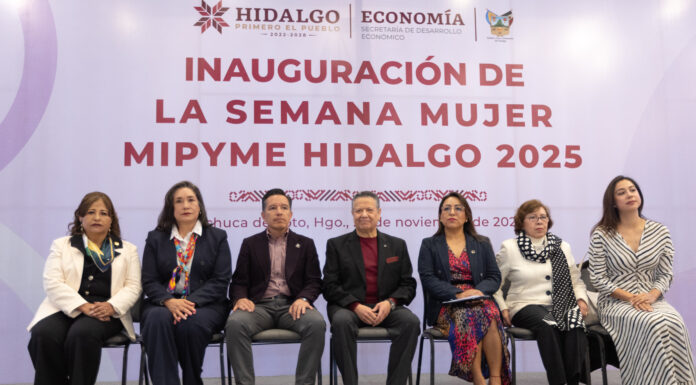 Julio Menchaca inaugura la Semana Mujer MiPyME Hidalgo 2025