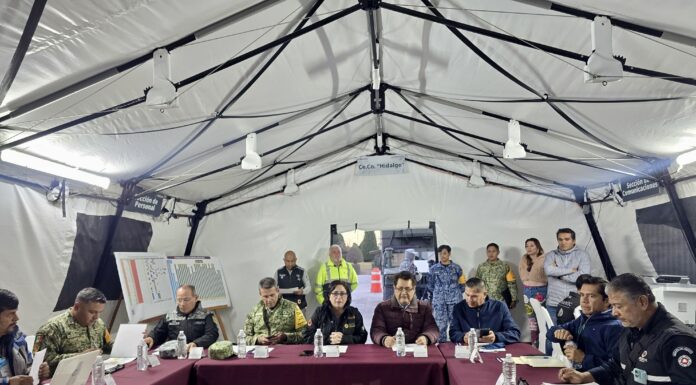 Misión ECO25: Realizan en Hidalgo Segunda Reunión de Coordinación Interinstitucional del Puesto de Mando en Proteción Civil Nacional
