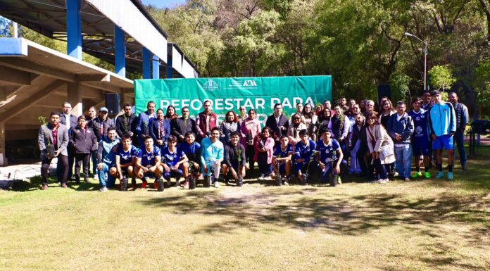Tula impulsa reforestación con entrega de ahuehuetes a la UAM Azcapotzalco