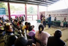 Comienza segunda entrega de apoyos a familias afectadas por las lluvias en Chapulhuacán