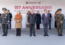 Hidalgo se vive: Julio Menchaca conmemora el 157 aniversario de la erección de Hidalgo