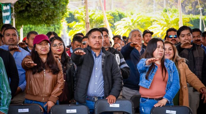 Emanuel Hernández reafirma continuidad en Ixmiquilpan durante toma de protesta de delegados municipales