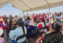 Tania Valdez encabeza Jornada de Proximidad Social en La Loma de San José Piedra Gorda