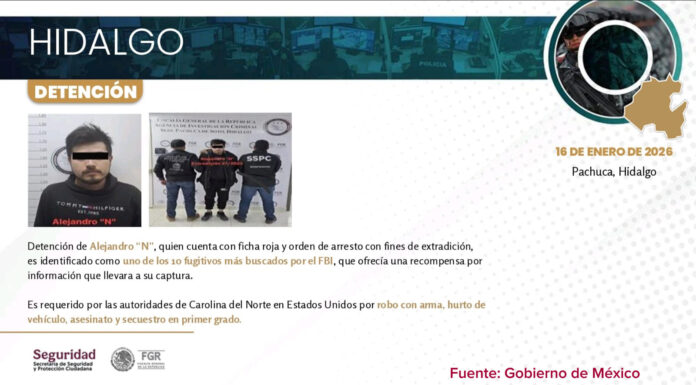 Hidalgo destaca en cifras nacionales de seguridad