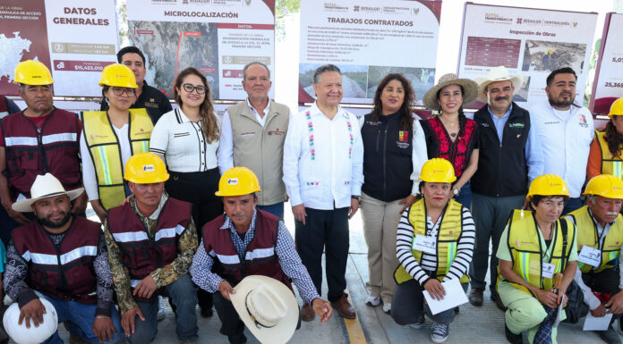 Invierte Gobierno de Julio Menchaca más de 171 mdp para fortalecer la infraestructura de Tepetitlán y Chapantongo