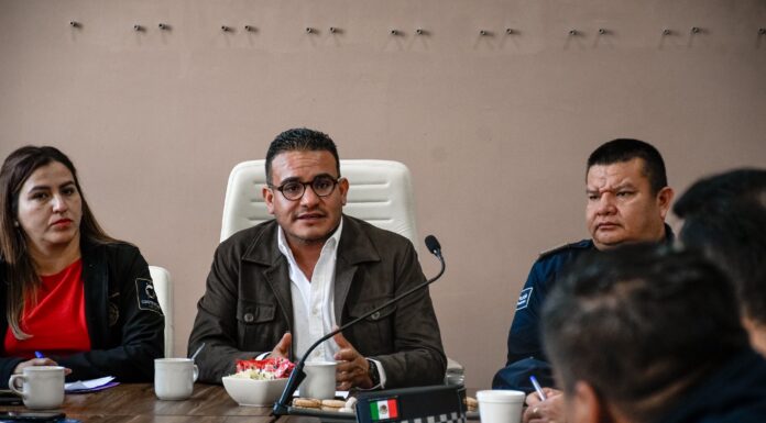 Encabeza Emanuel Hernández Mesa de Seguridad en Ixmiquilpan; Guardia Nacional se instalará en Dios Padre