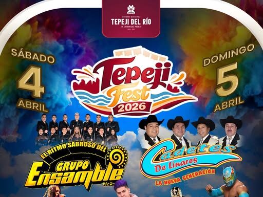 ¡Vibrará la Presa Requena! Tepeji del Río se prepara para el «Tepeji Fest 2026»