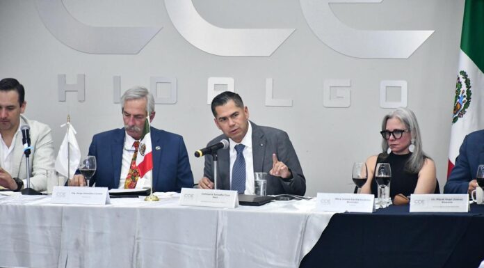 La SSPH y el Consejo Coordinador Empresarial de Hidalgo realizan mesa de trabajo para impusar productividad