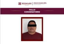 Condenan a feminicida en Hidalgo