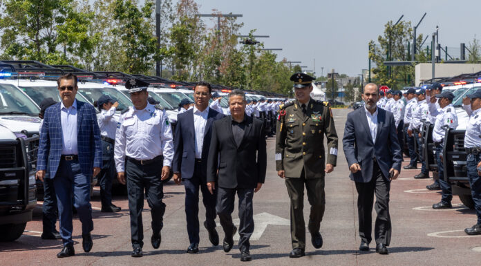 Fortalece Hidalgo estrategia de seguridad: dota a cuerpos policiales de nuevas unidades y equipo