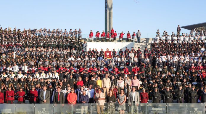 Hidalgo, sede del Concurso Nacional de Bandas de Guerra y Escoltas de Bandera