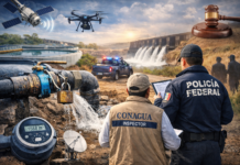 Van autoridades por pozos y tomas clandestinas de agua